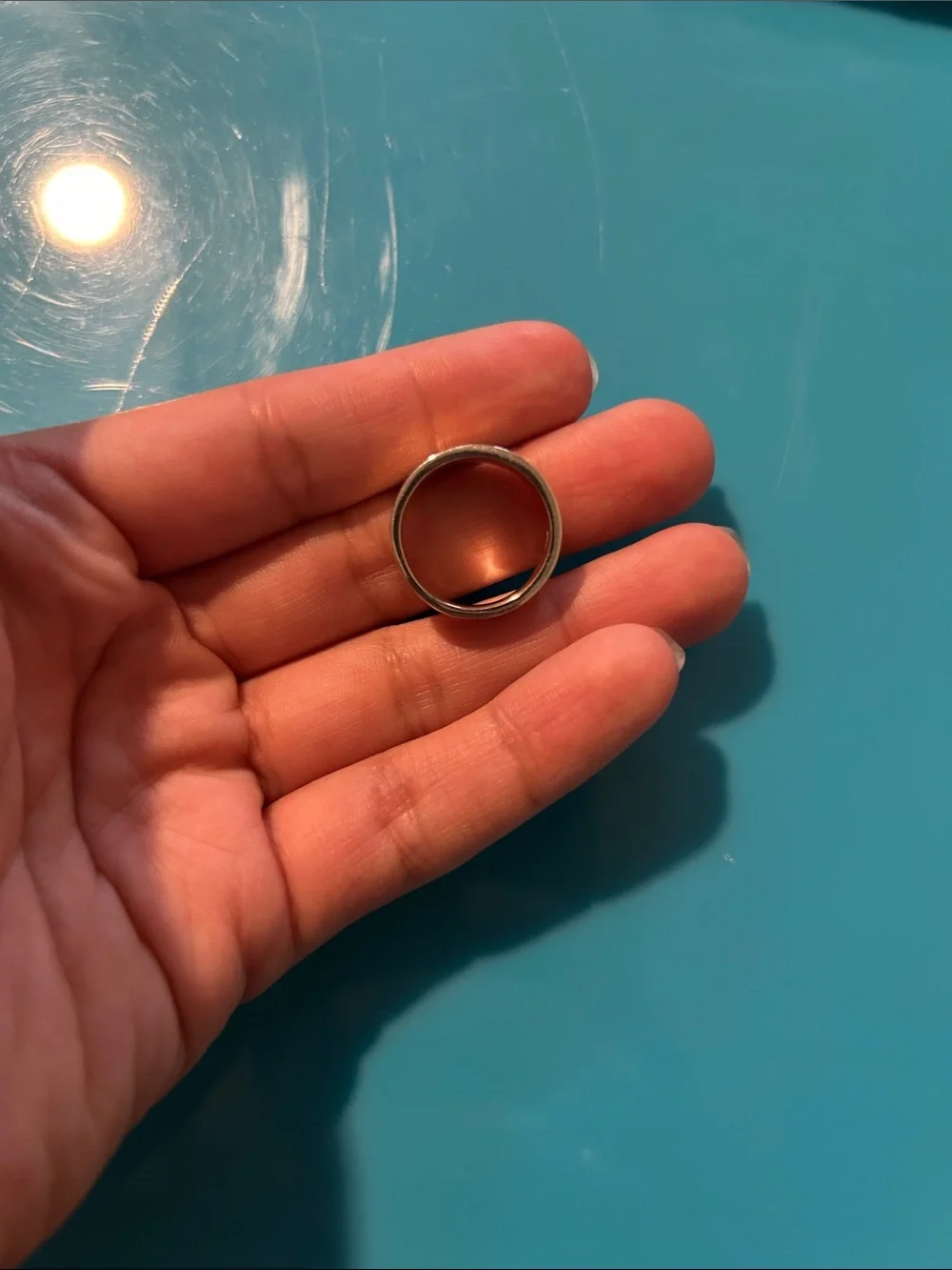 Classic Wide Silver Band Ring